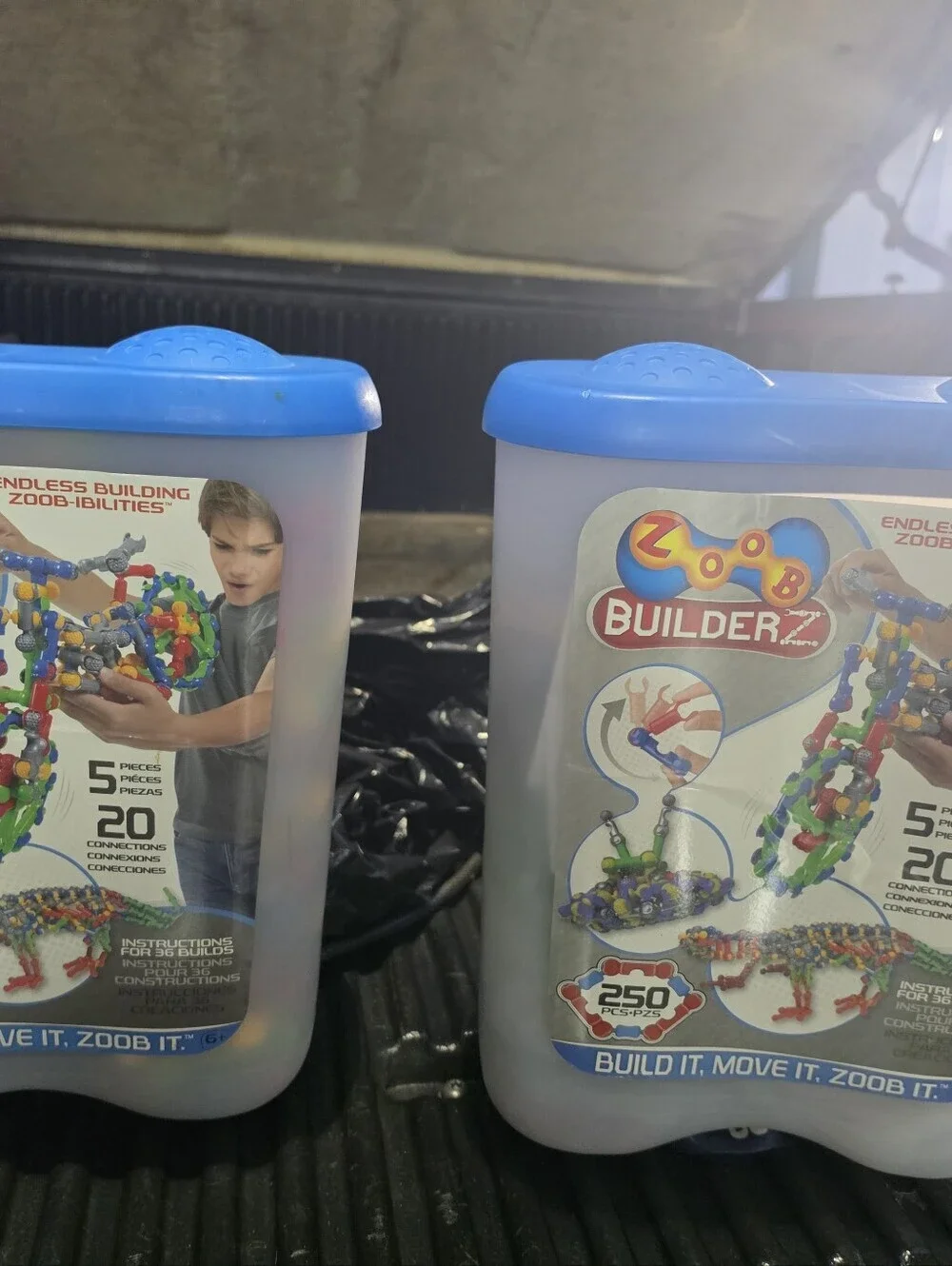 Zoobs Building Toys, Over 500 Assorted Pieces,